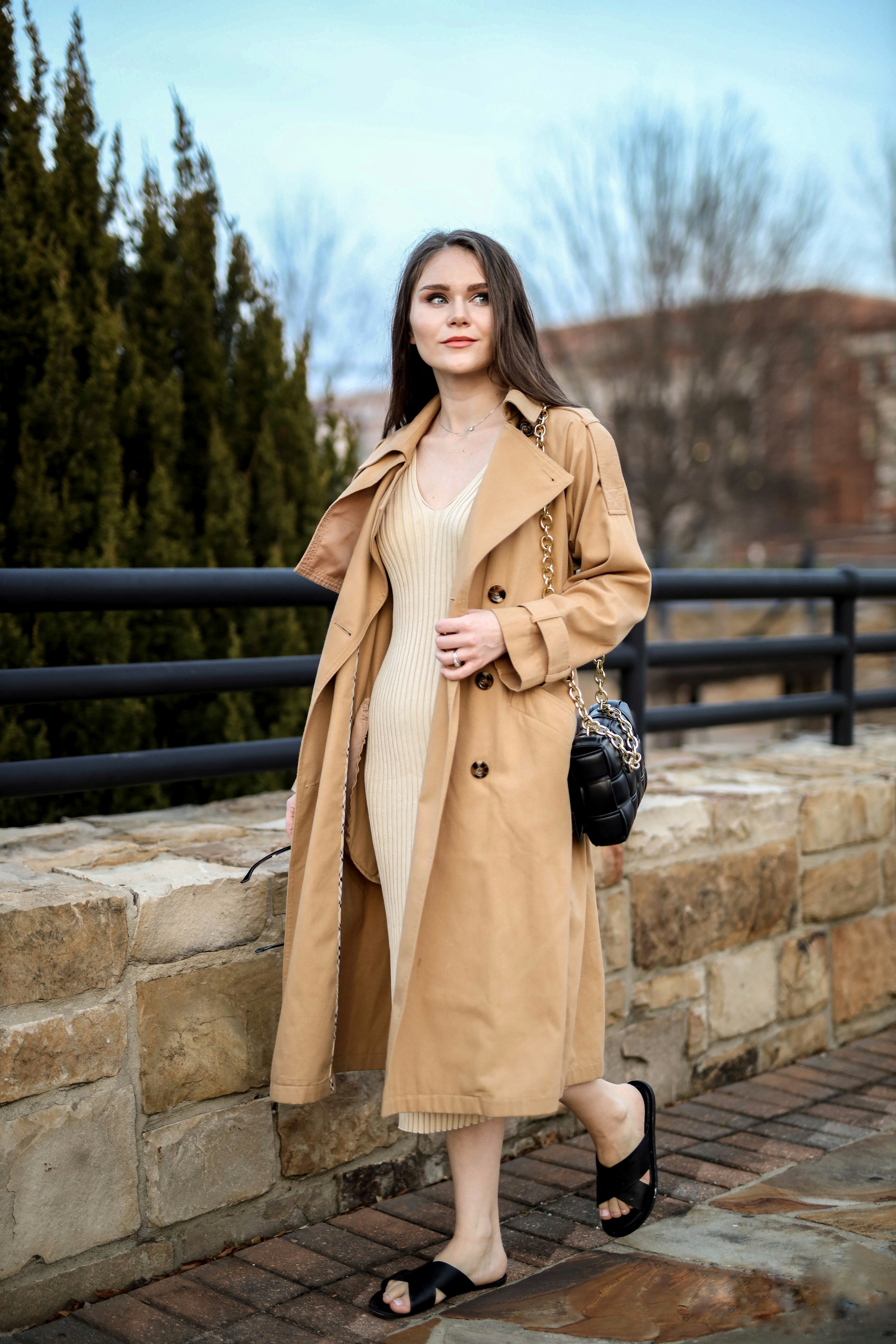 7 ways to wear a trench coat on Simplybykristina