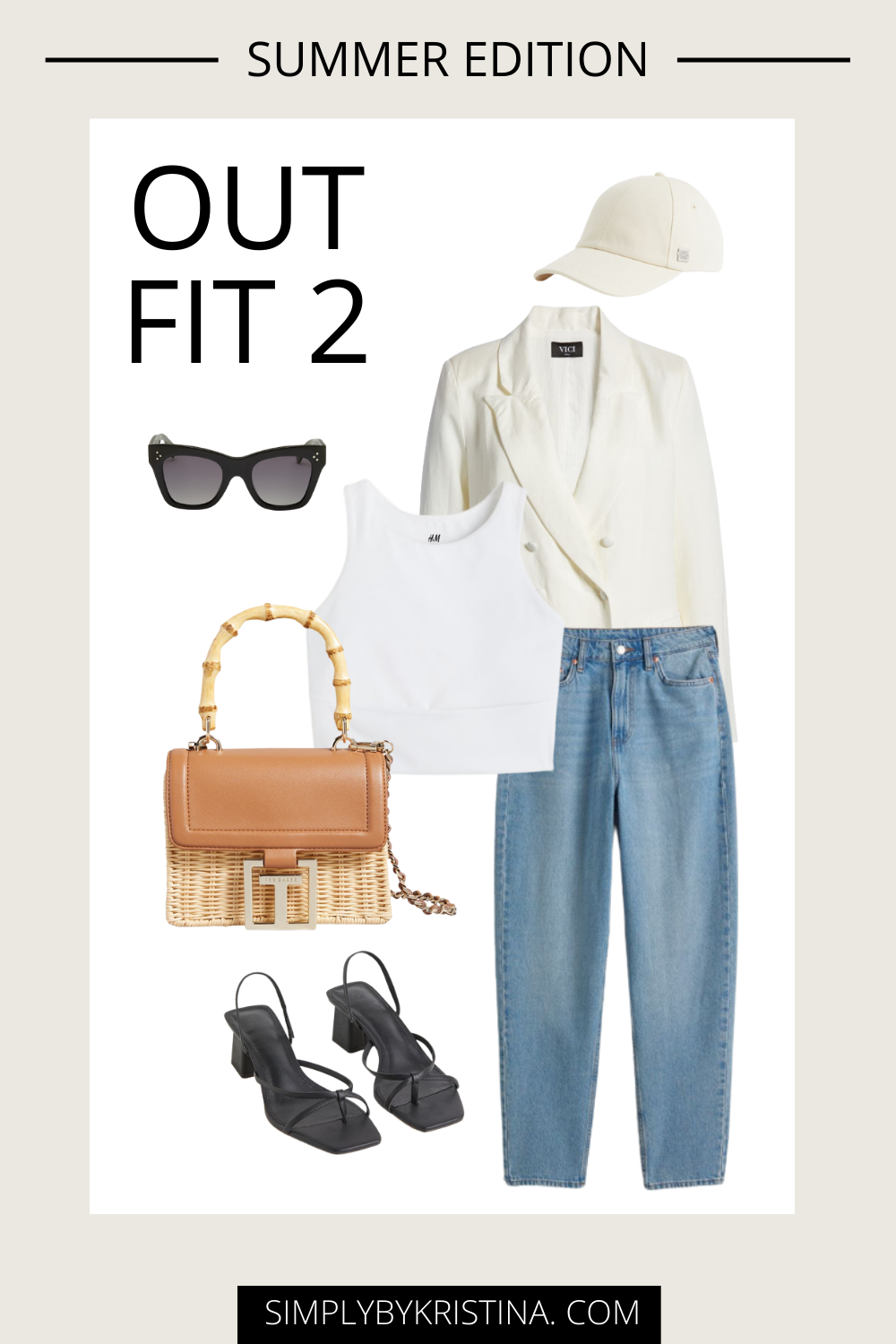Key Staples For A Capsule Wardrobe: Summer Edition - SimplyByKristina