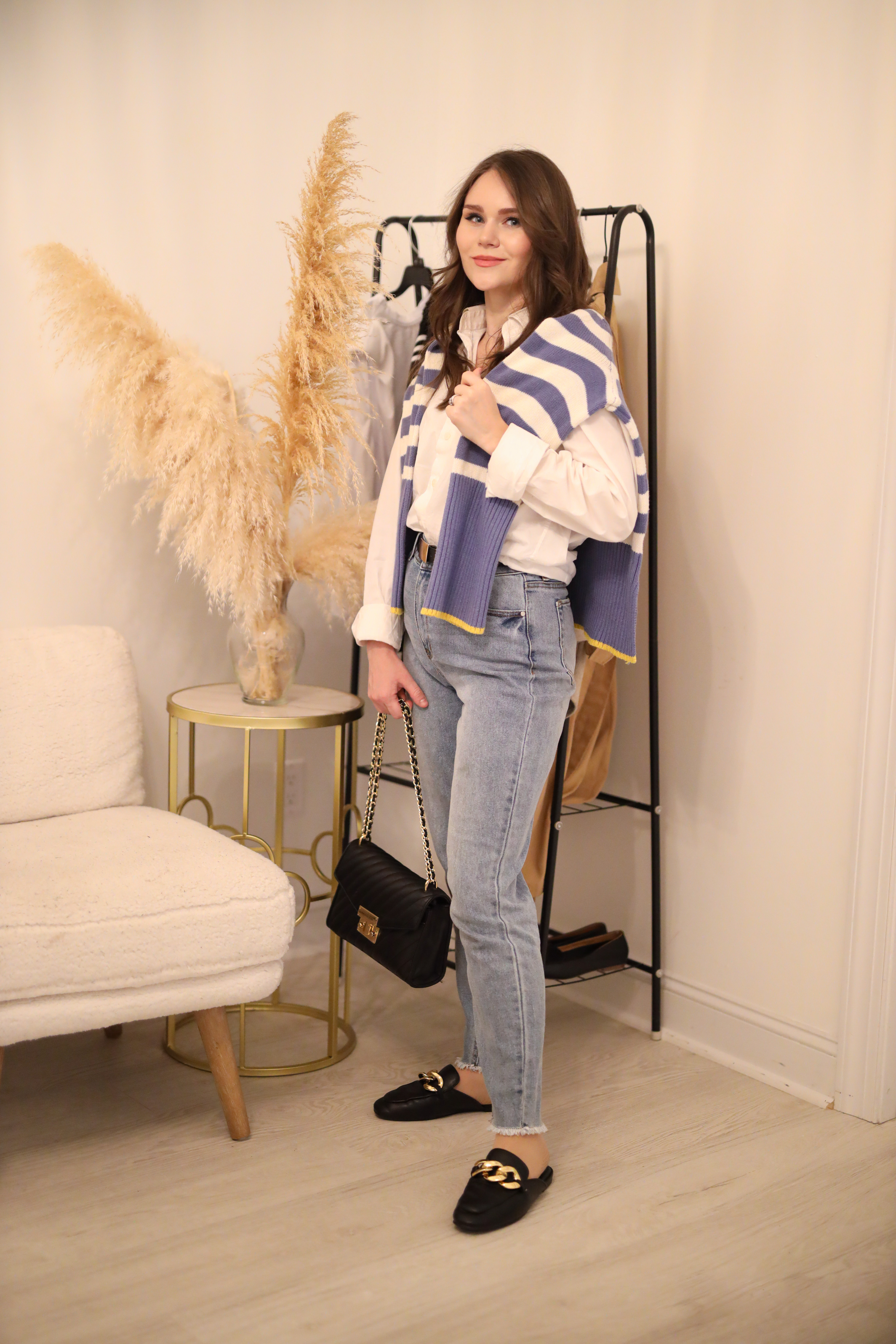6 Ways To Style A Striped Sweater
