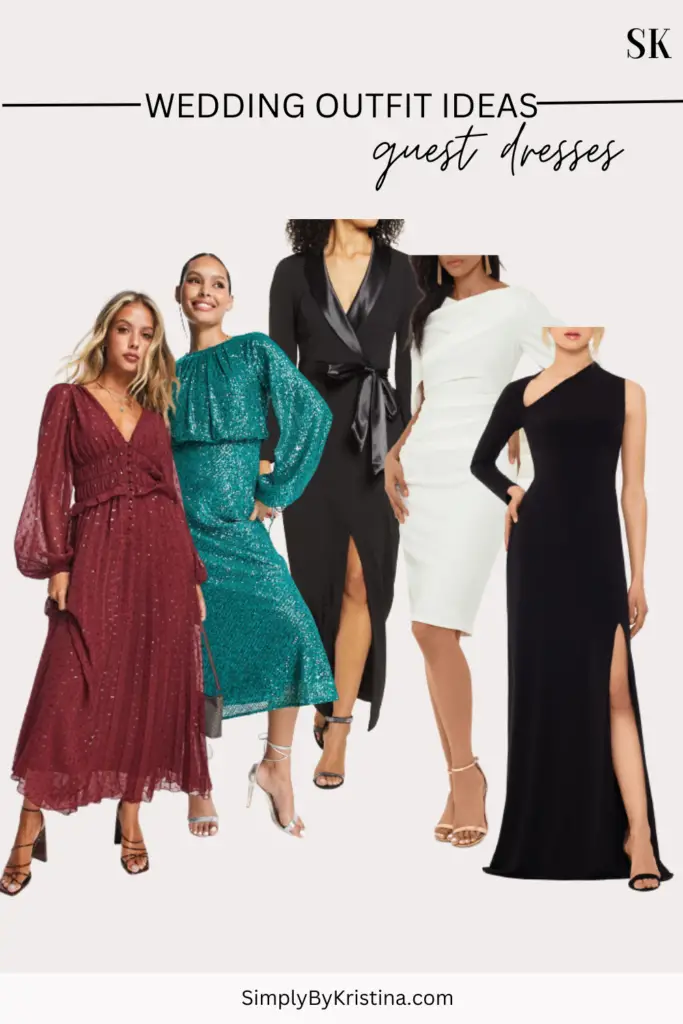What To Wear: 6 Winter Wedding Guest Outfit Ideas - SimplyByKristina