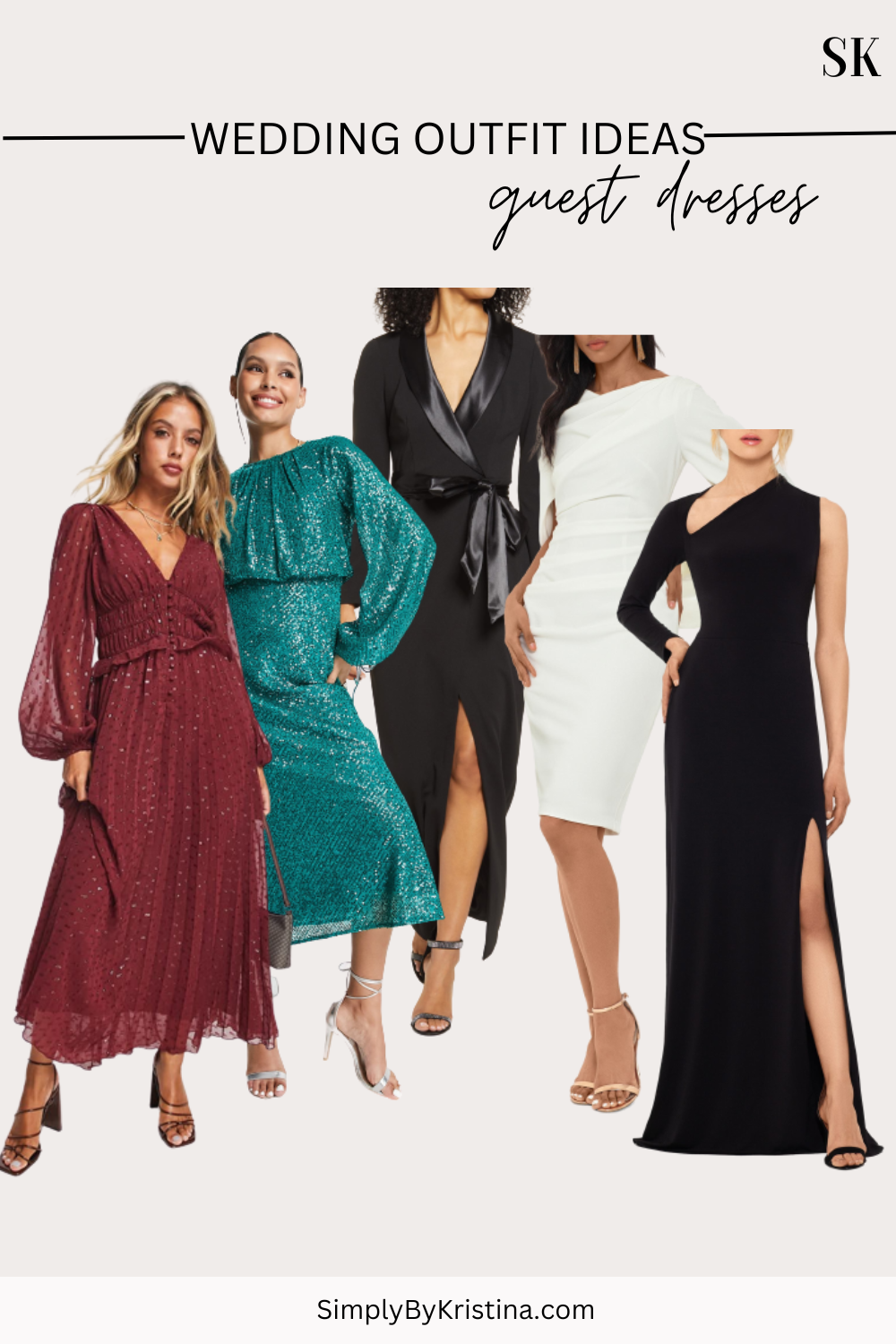 What To Wear: 6 Winter Wedding Guest Outfits 