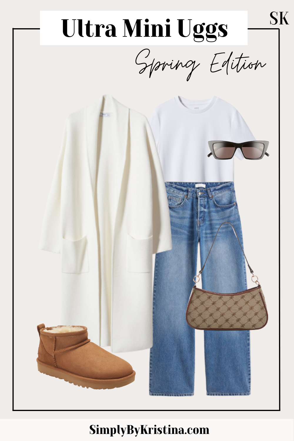 What To Wear With Ultra Mini Ugg Boots - Spring Edition