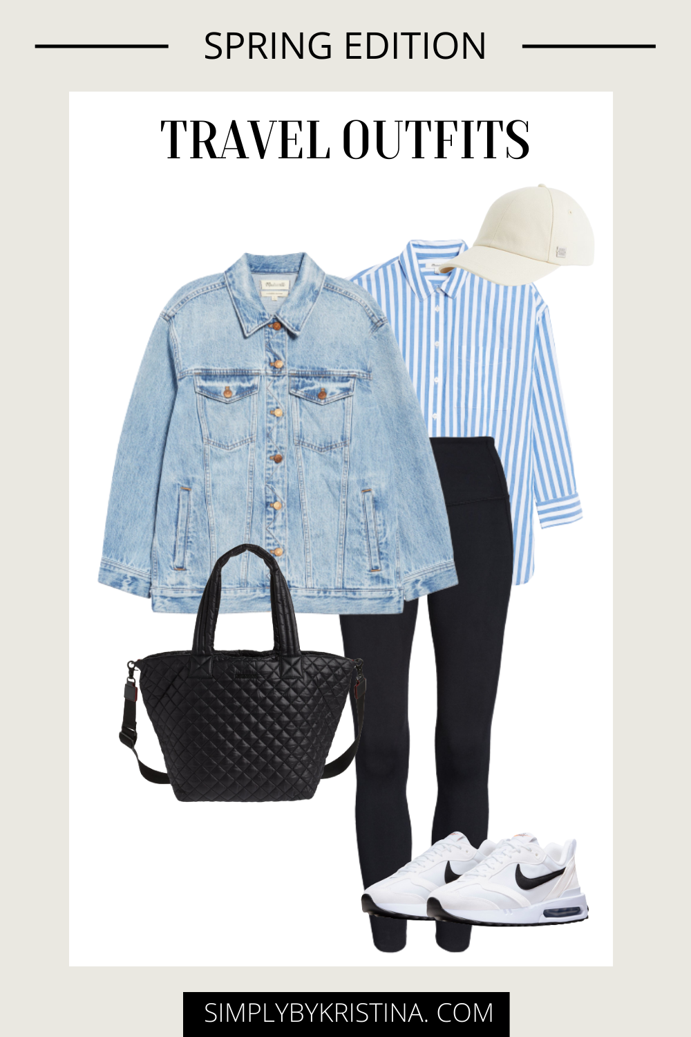 21 Effortlessly Stylish Airport Travel Outfits For Spring