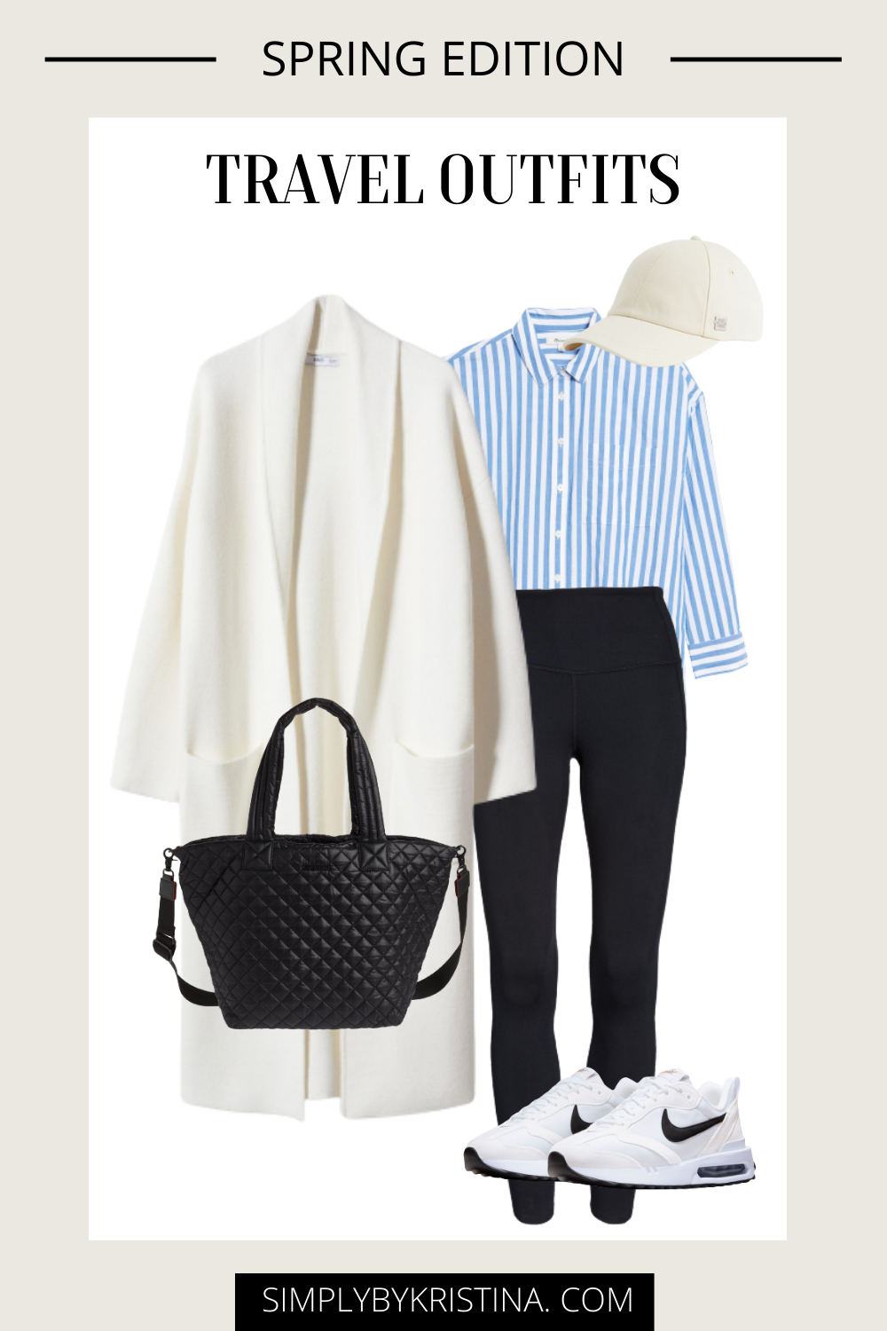 21 Effortlessly Stylish Airport Travel Outfits For Spring ...