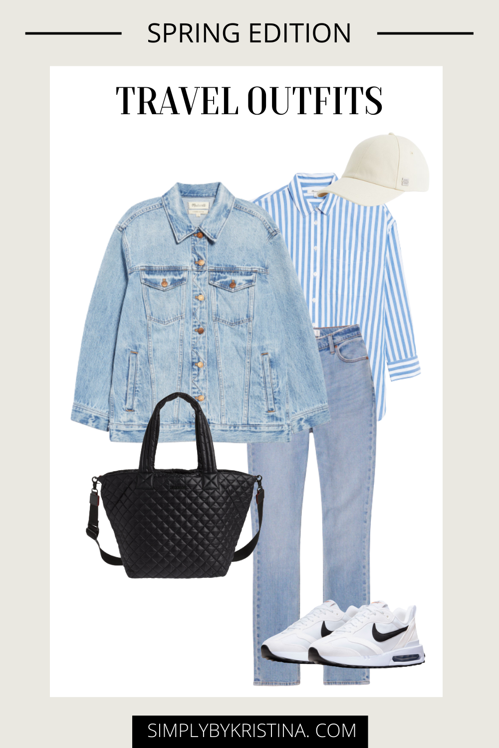 10 Cute Airport Outfit Ideas for Women - What to Wear on a Plane
