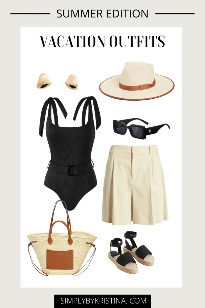 A Minimalistic and Stylish Summer Vacation Capsule Wardrobe ...