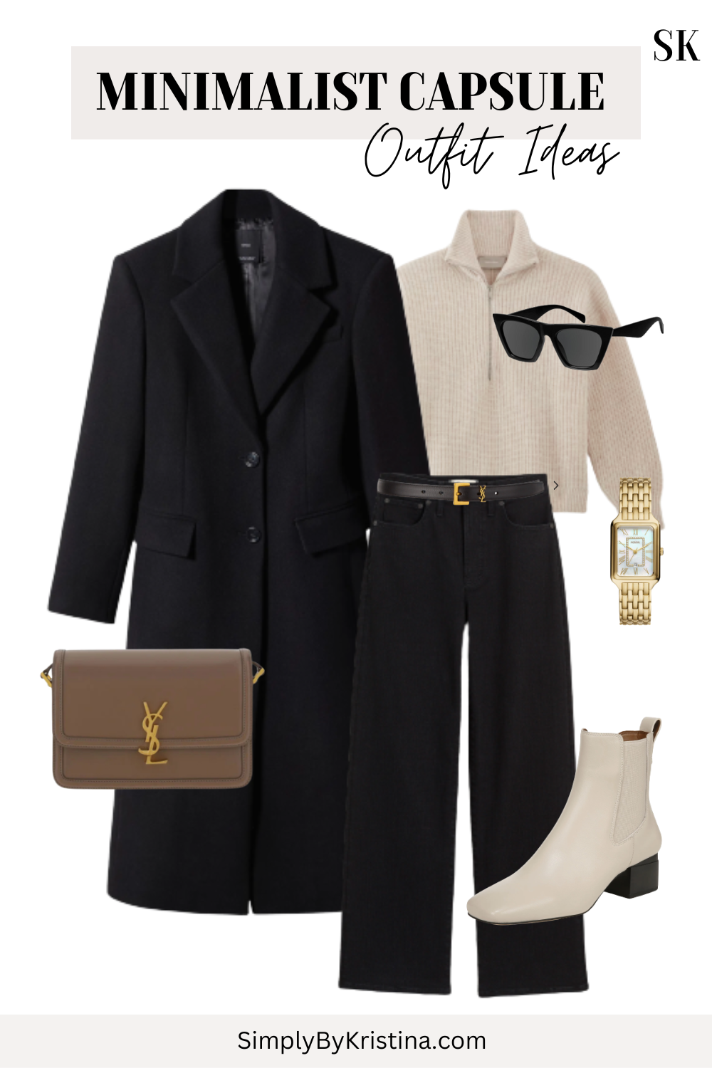 14 Piece Spring 2024 Minimalist Capsule Wardrobe - SimplyByKristina