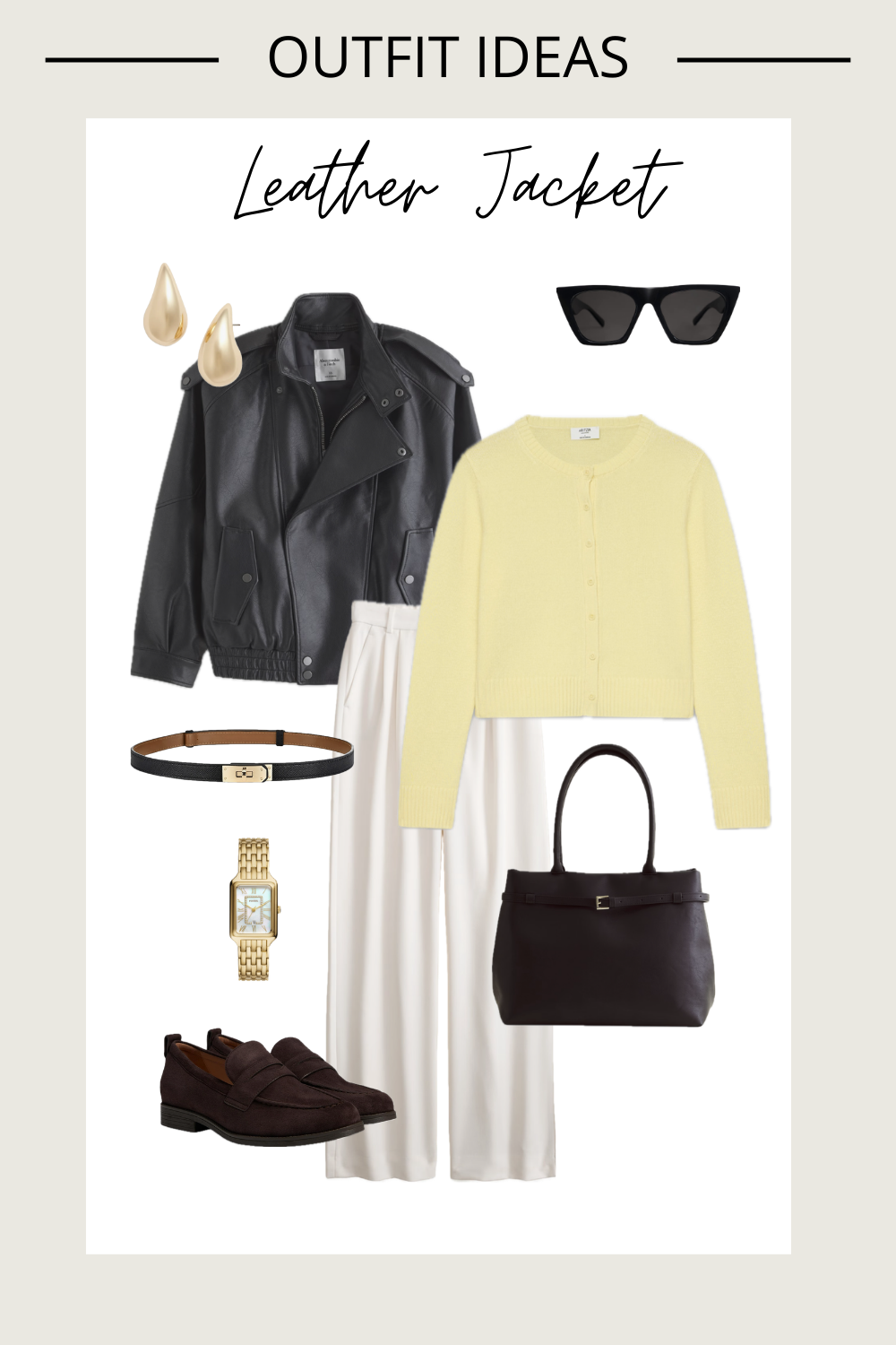 How to style a leather jacket