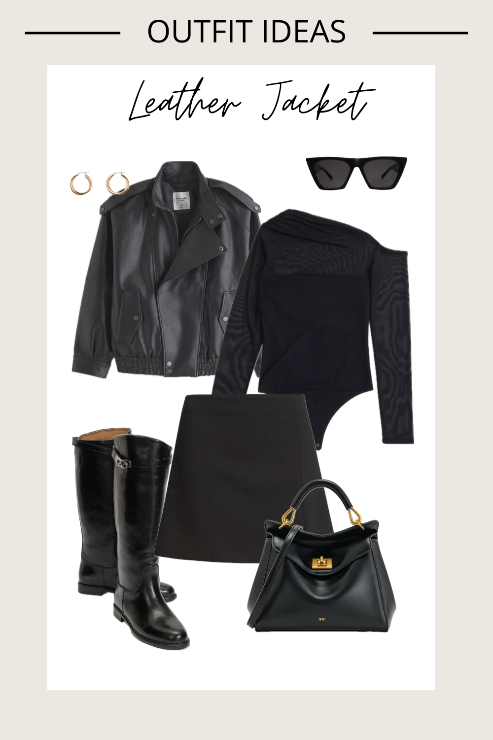 How to style a leather jacket